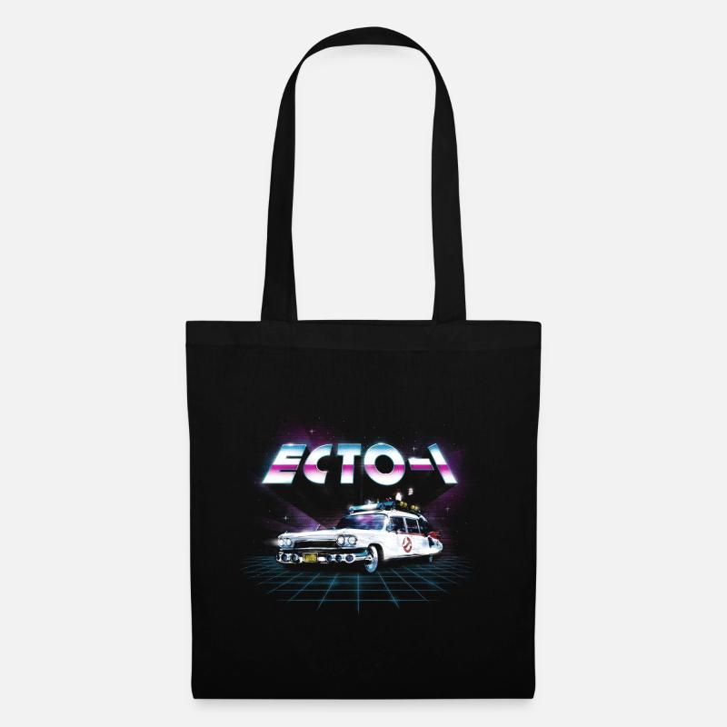 Ghostbusters ECTO-1 Neon - Tote Bag - black