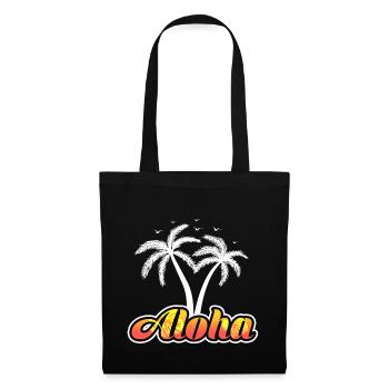 Aloha Vacation Hawaii Travel Trip Ocean Island - Tote Bag - black - Front