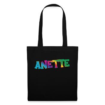 Anette - Tote Bag - black - Front
