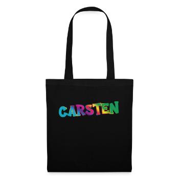 Carsten - Stoffbeutel - Schwarz - Vorne