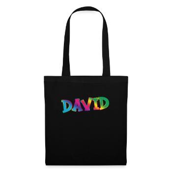 David - Tote Bag - black - Front