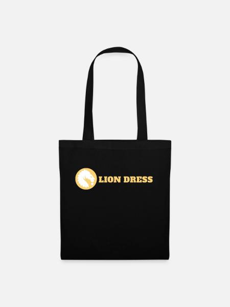 LION DRESS - Stoffbeutel - Schwarz