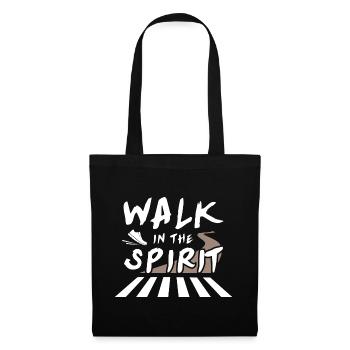 Walk in the Spirit - Tote Bag - black - Front