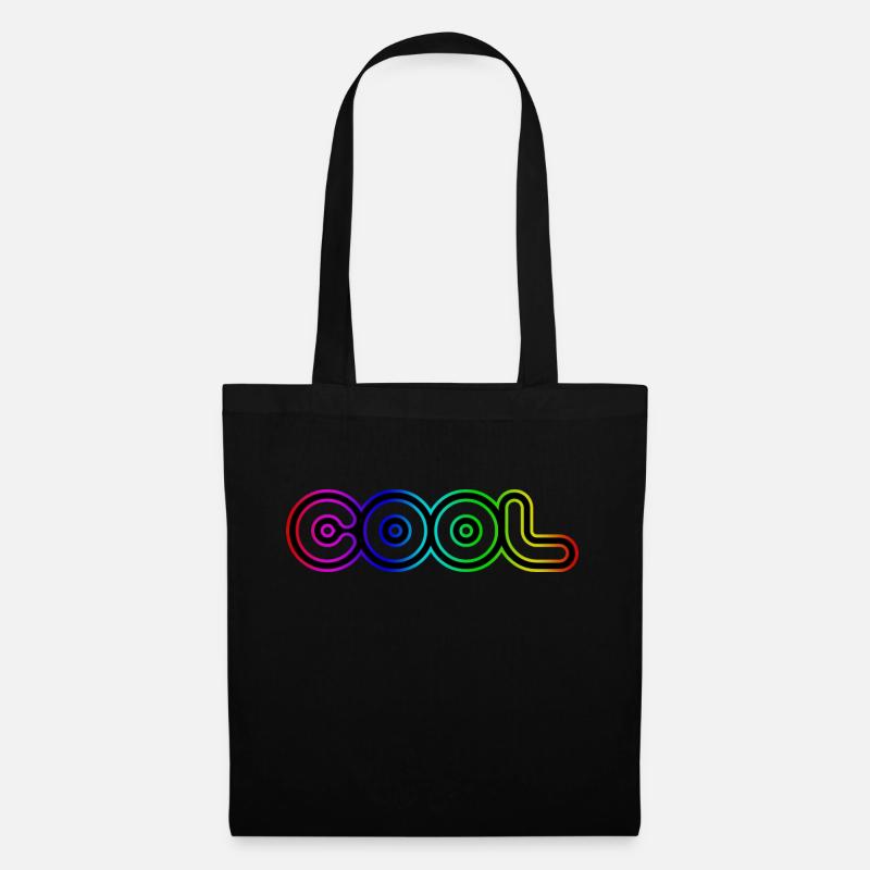 Cool pattern - Tote Bag - black