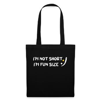 Drôle de fête pour les petites gens Humour 3 - Sac en tissu - noir - Devant