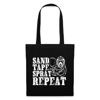 Peintre et vernisseur, le métier le meilleur et le plus ennuyeux - Sac en tissu - noir - Devant