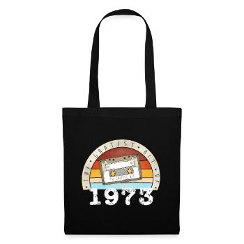 Gratest Hit of 1973 - 50th birthday retro vintage - Tote Bag - black - Front