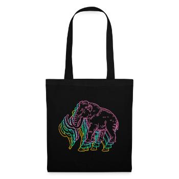 Mammouth - Sac en tissu - noir - Devant