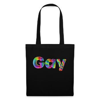 Gay - Stoffbeutel - Schwarz - Vorne