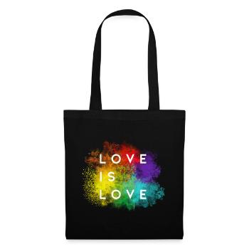 Love Is Love - Tote Bag - black - Front