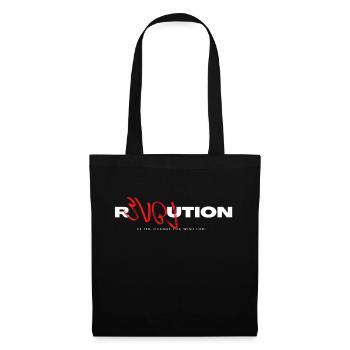 révolution - Sac en tissu - noir - Devant