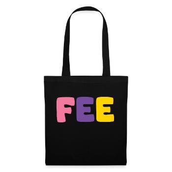 Name - Fairy - Tote Bag - black - Front