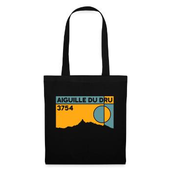 Aiguille Du Dru - Sac en tissu - noir - Devant