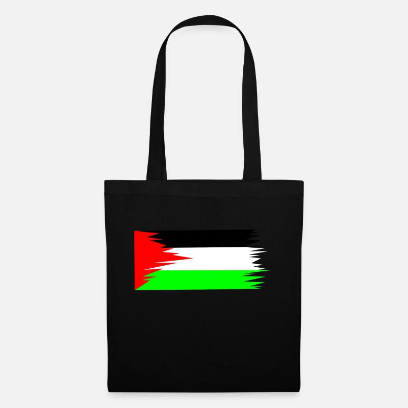Palestine Flag - Stoffbeutel - Schwarz
