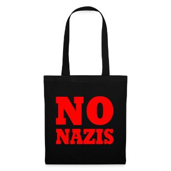 No nazis - Tote Bag - black - Front