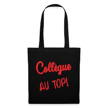 COLLEAGUE. START. EMPLOYMENT. HUMOR. MANAGER. CHIEF - Tote Bag - black - Front