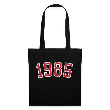 Année de naissance sport 1985 - Sac en tissu - noir - Devant
