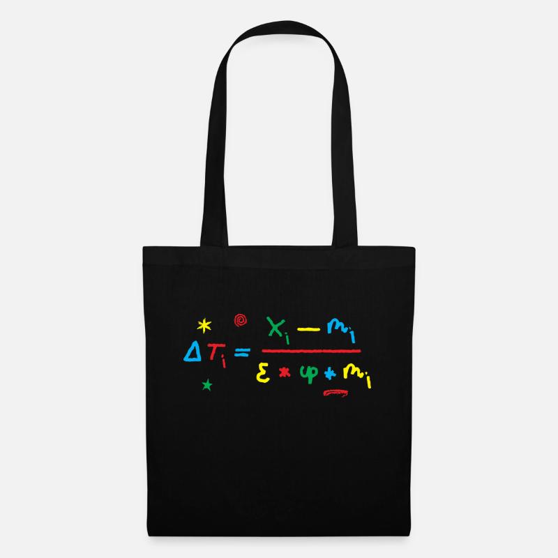 Executive Scrawler: Tariff Formula - Tote Bag - black