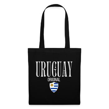Originaire d’Uruguay, né en Uruguay - Sac en tissu - noir - Devant