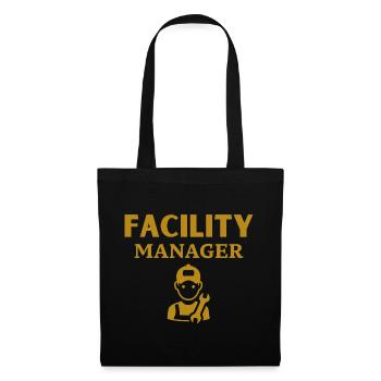 Facility Manager - Tote Bag - black - Front