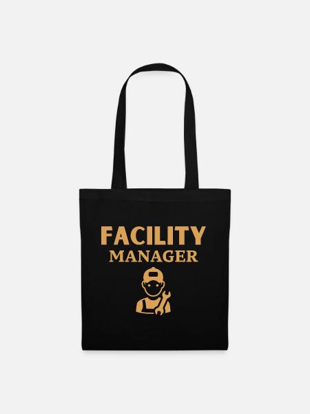 Facility Manager - Stoffbeutel - Schwarz