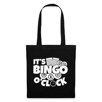 Bingo Player It ́s Bingo O ́Clock Bingo - Tote Bag - black - Front