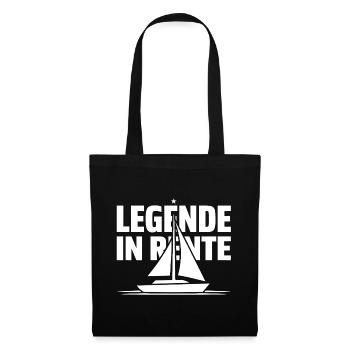Legend retired - Tote Bag - black - Front
