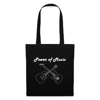 Guitars - Tote Bag - black - Front
