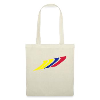 3 color stripes neusewm - Tote Bag - nature - Front