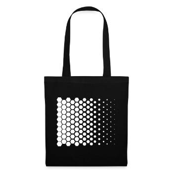 Modèle de congé nano - Sac en tissu - noir - Devant