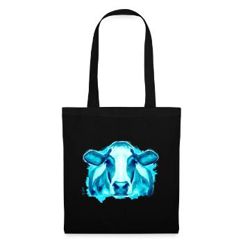 Vache Vaches - Sac en tissu - noir - Devant