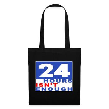 Comfort T-Shirt 24 hours - Stoffbeutel - Schwarz - Vorne