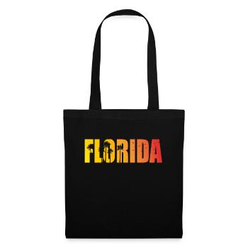 FLORIDA TEXT PALM - Tote Bag - black - Front
