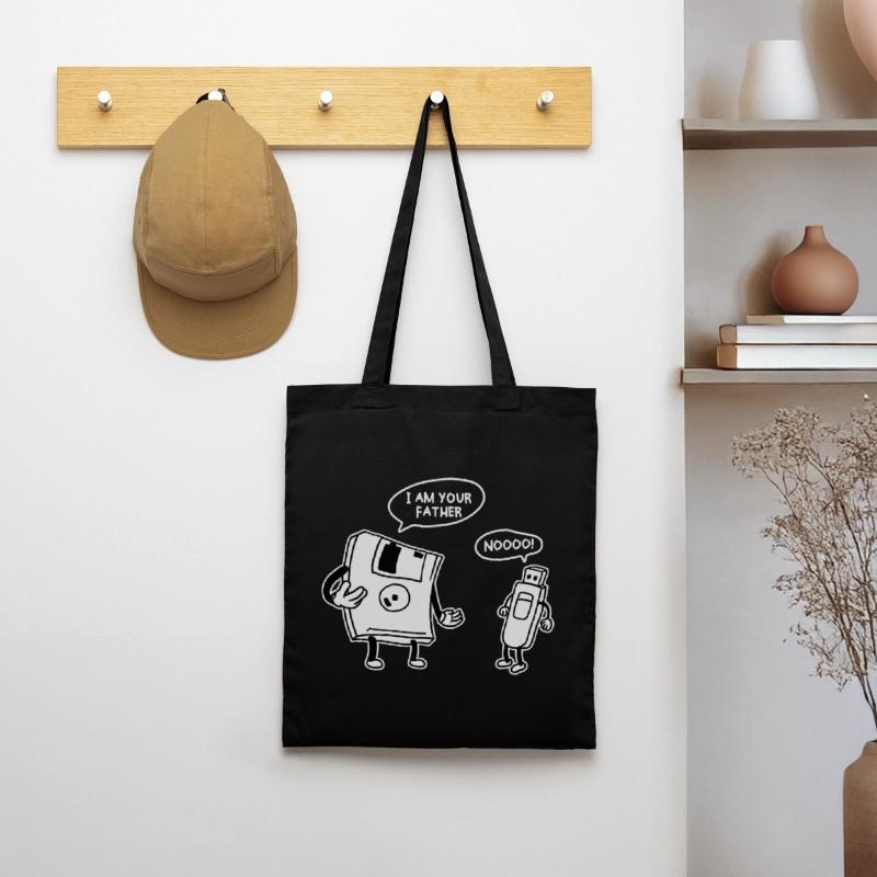 USB Disk Funny Information Technology Computer Tote Bag
