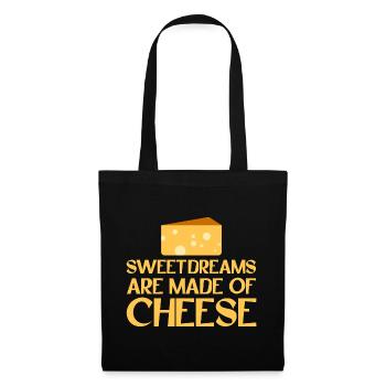 Sweet Dreams Are Made Of Cheese 2 - Tote Bag - black - Front