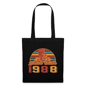 Bicycle Mountain Bike Bicycles Bike Year of construction 1988 - Tote Bag - black - Front