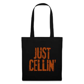 Juste Cellin' 3 - Sac en tissu - noir - Devant