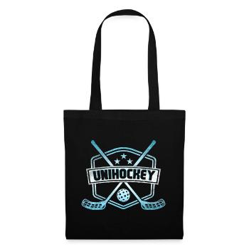 Floorball - Sac en tissu - noir - Devant