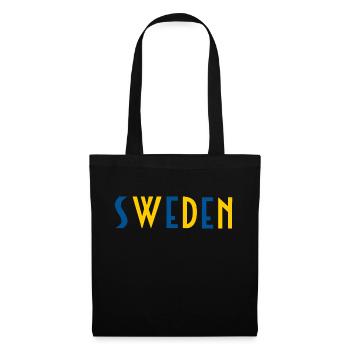 Suède - Sac en tissu - noir - Devant