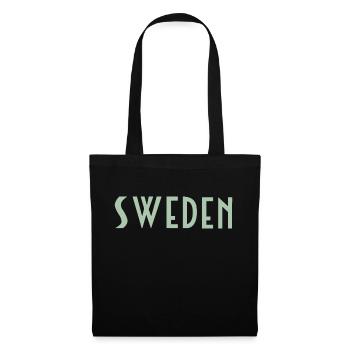 Suède - Sac en tissu - noir - Devant