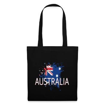 Australie - Sac en tissu - noir - Devant