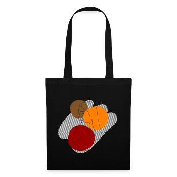 Woman - Lineart - Color. - Tote Bag - black - Front