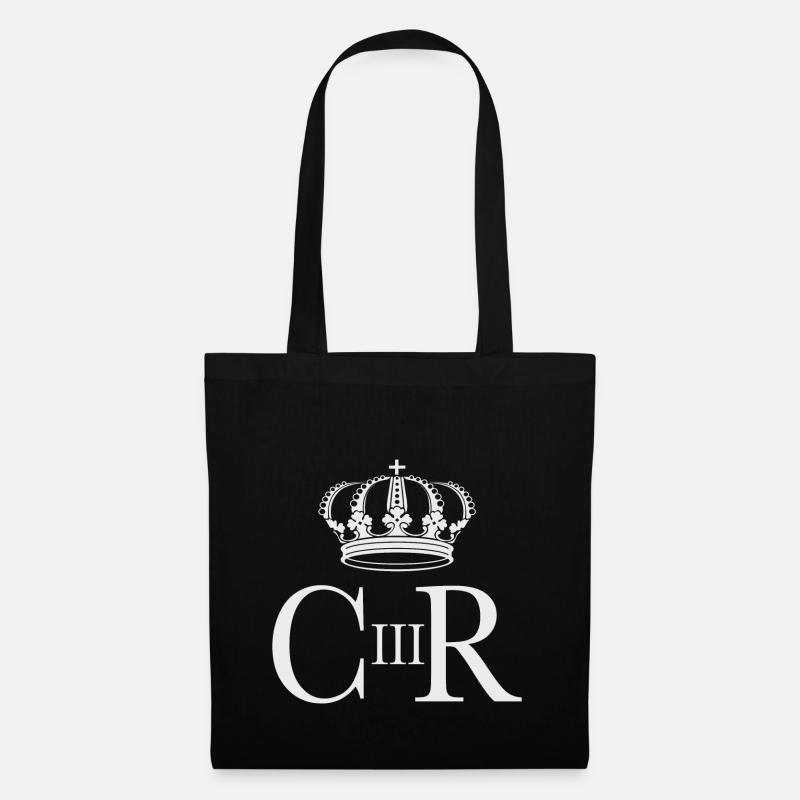 King Charles III - Stoffbeutel - Schwarz