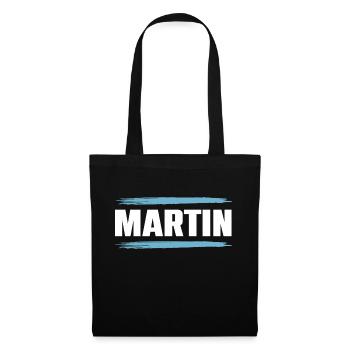 Martin - Sac en tissu - noir - Devant