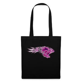 Wing No. 04 F Links - Tote Bag - black - Front