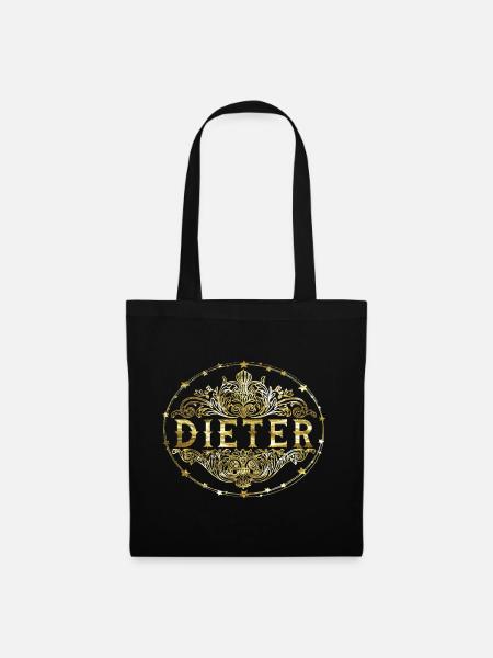 Dieter - Stoffbeutel - Schwarz