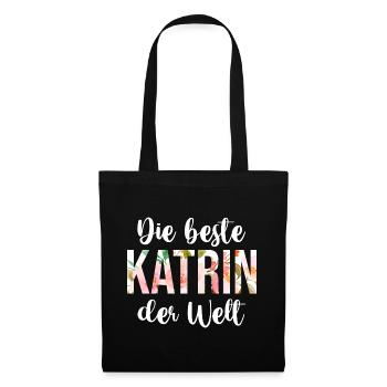 Katrin - Stoffbeutel - Schwarz - Vorne