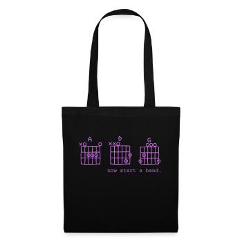 Now start a band - Funny design inspired by the OC - Tote Bag - black - Front