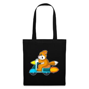 Cat Scooter - Tote Bag - black - Front