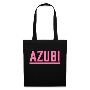 Azubi Tshirt 4 23 rosa - Stoffbeutel - Schwarz - Vorne